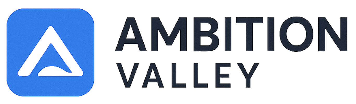 Ambition Valley logo light